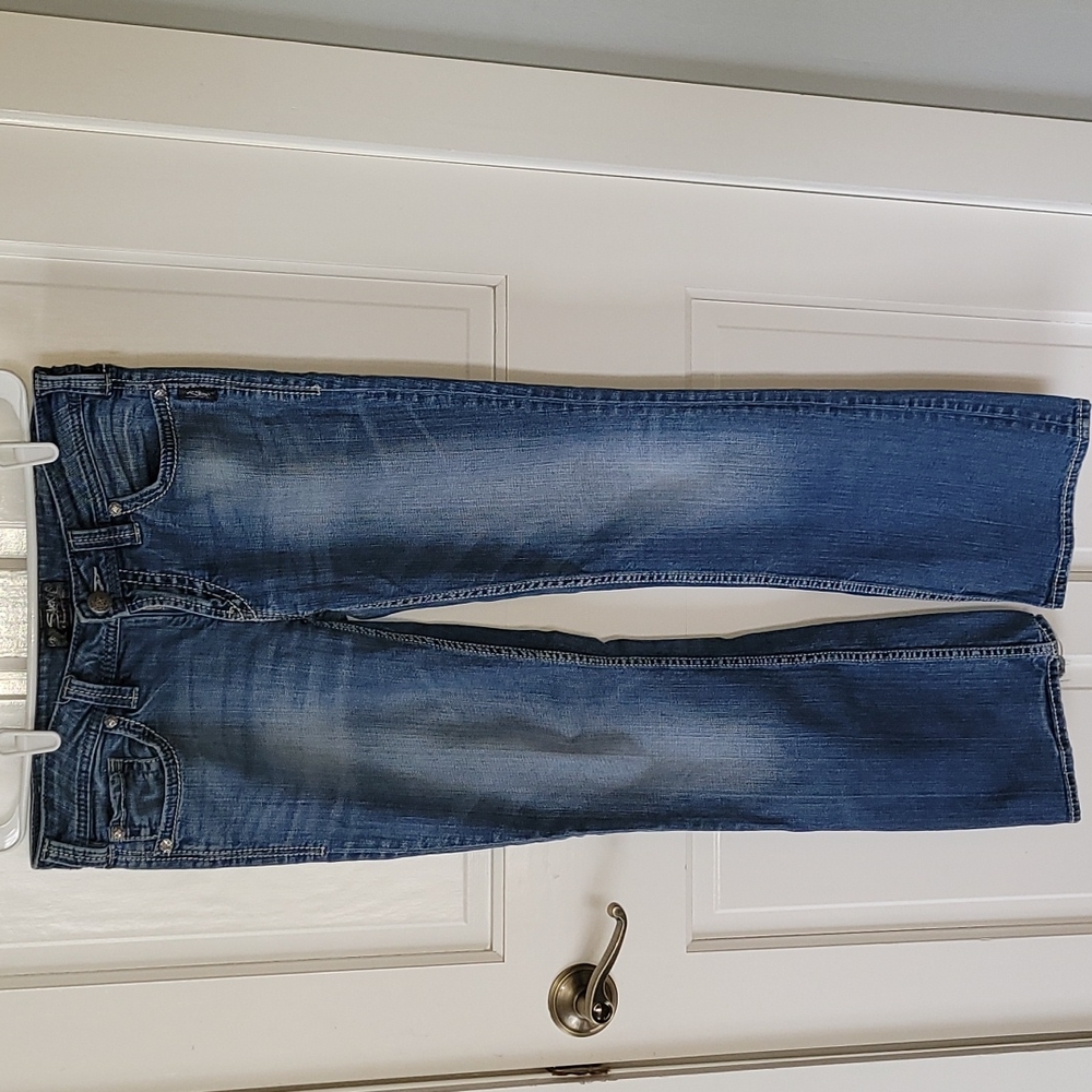 Silver Blue jeans